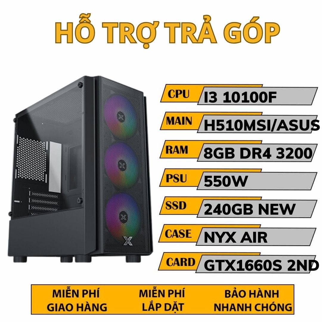 I3 10100f Gtx1660s 2nd